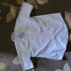 L.L.Bean ll bean Traditional Fit Mens dress shirt short sleeve 16.5 Reg Like new